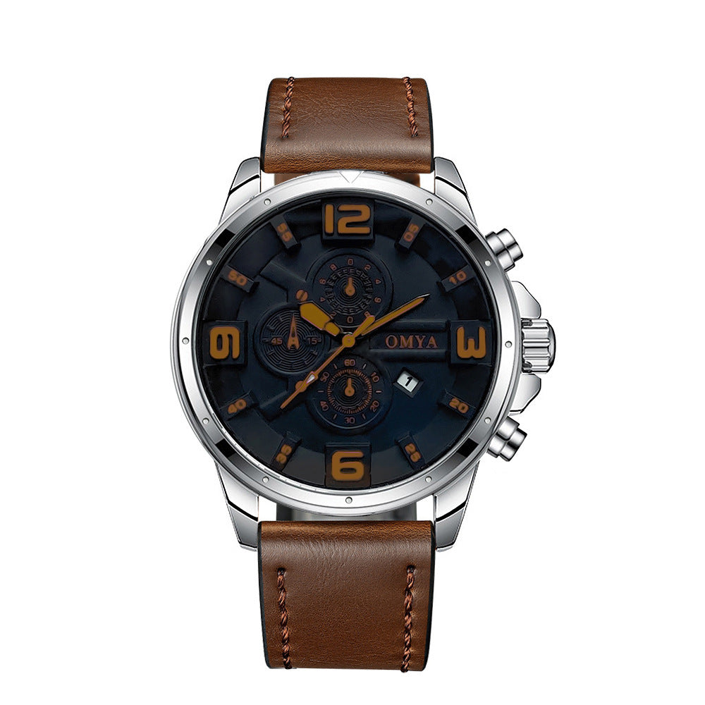 Fashion Waterproof Men's Quartz Watch - FASHIONKULTUR