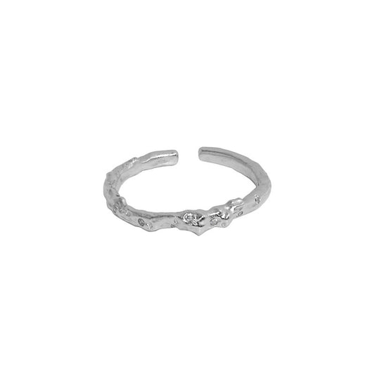 Small Design Irregular Micro-inlaid Zircon Texture - FASHIONKULTUR