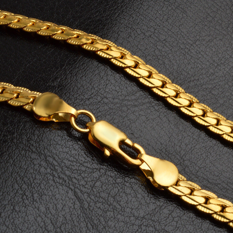 Gold-plated necklace - FASHIONKULTUR