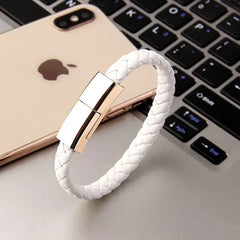 Data Charging Bracelet Cord for iPhones - FASHIONKULTUR