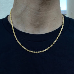 Temperament Fashion Cube Rope Chain Men Necklace - FASHIONKULTUR