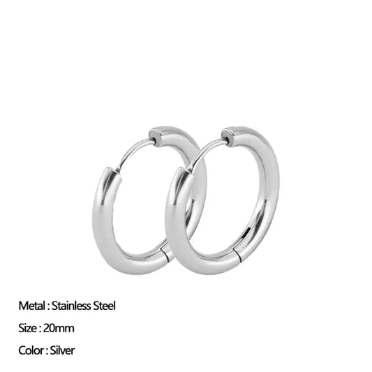 Classic Stainless Steel Ear Buckle - FASHIONKULTUR