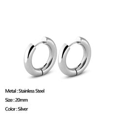 Classic Stainless Steel Ear Buckle - FASHIONKULTUR