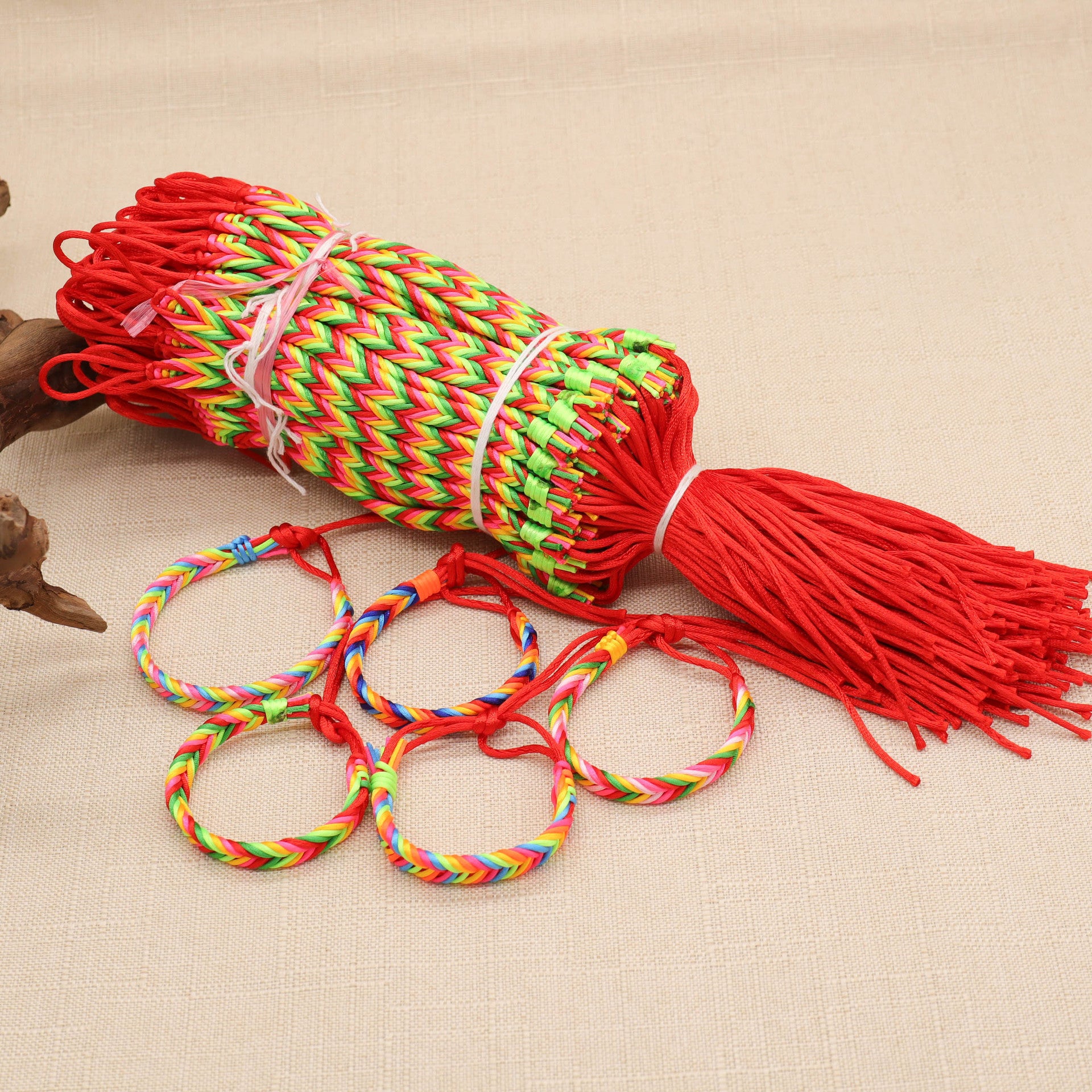 Children's Hand-woven Colorful Carrying Strap - FASHIONKULTUR