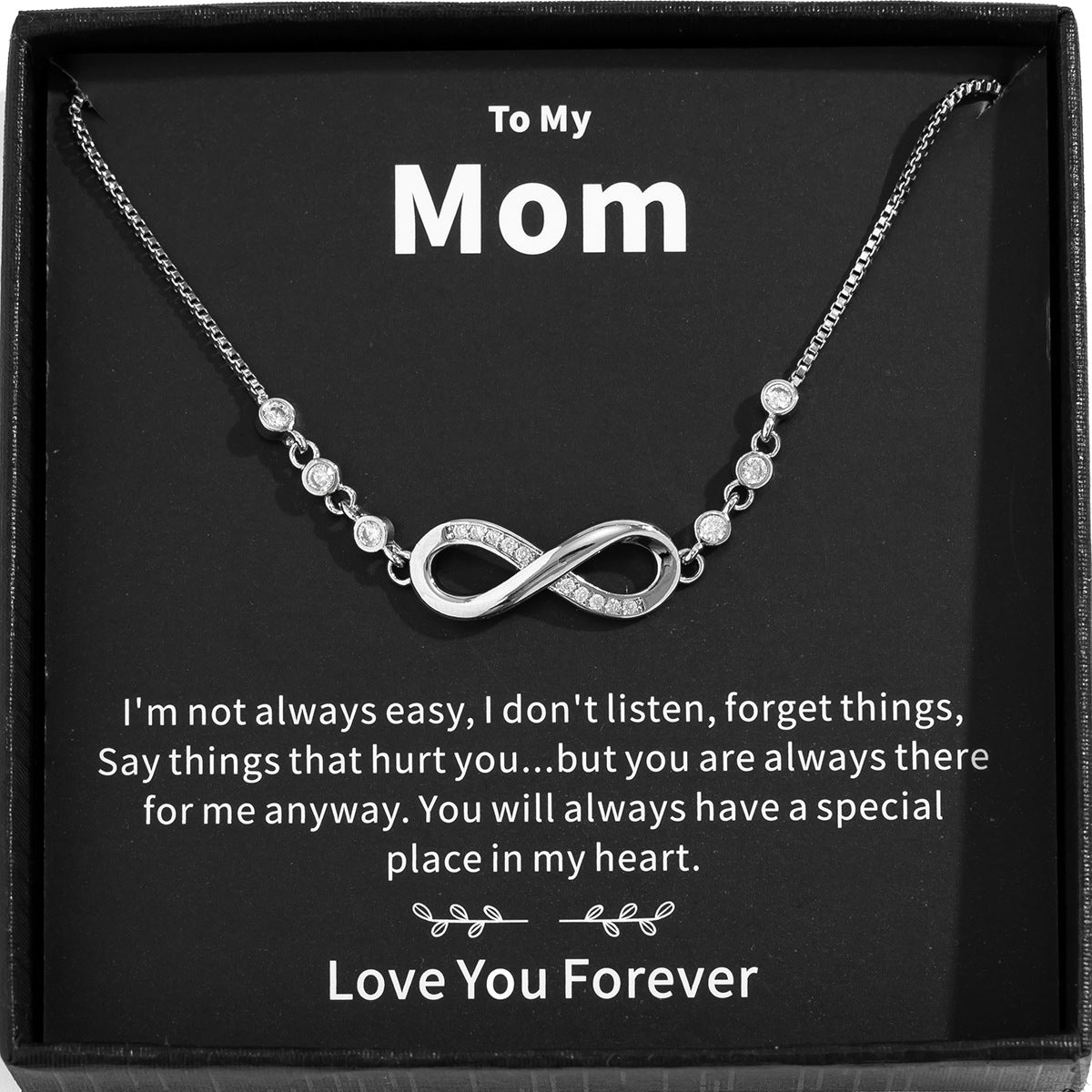 Mother's Day Necklace Gift Box Love Necklace For Women Fine Jewelry Women Accessories Fashion Jewelry - FASHIONKULTUR