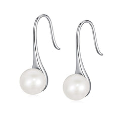 Sterling Silver Freshwater Pearl Ear Studs Niche