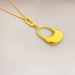 French Gold High Sense Stylish Elegant Necklace - FASHIONKULTUR