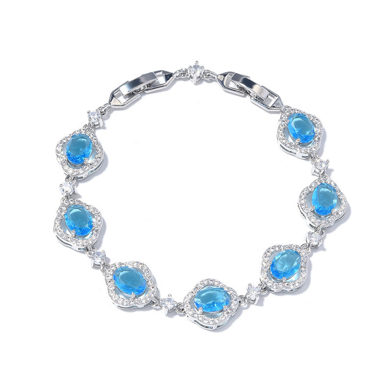 Women's Colorful Zircon Bracelet - FASHIONKULTUR