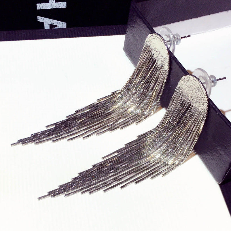 Fashion Tassel Temperamental Earrings For Women - FASHIONKULTUR