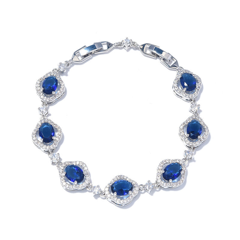 Women's Colorful Zircon Bracelet - FASHIONKULTUR