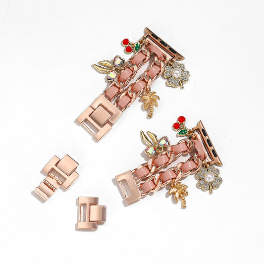 Fashion Sweet Strawberry Flower Strap - FASHIONKULTUR