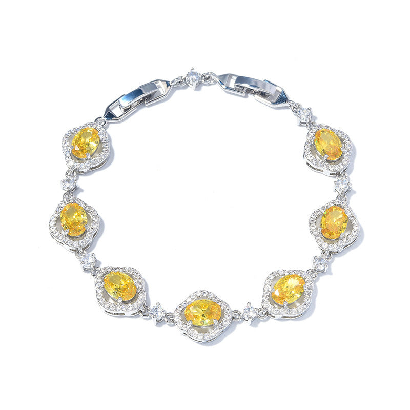 Women's Colorful Zircon Bracelet - FASHIONKULTUR