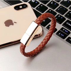 Data Charging Bracelet Cord for iPhones - FASHIONKULTUR