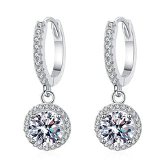 Moissanite Earrings - FASHIONKULTUR