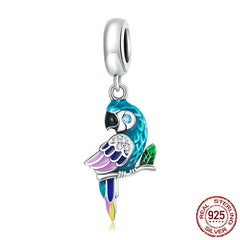 Parrot Bracelet Pendant Accessory Delicate Feather