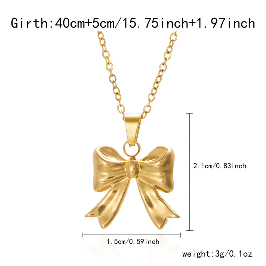 Women's Stainless Steel Necklace Fashion Hollowed-out