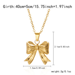 Women's Stainless Steel Necklace Fashion Hollowed-out