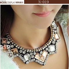 Fashionable Statement Choker Necklace - FASHIONKULTUR