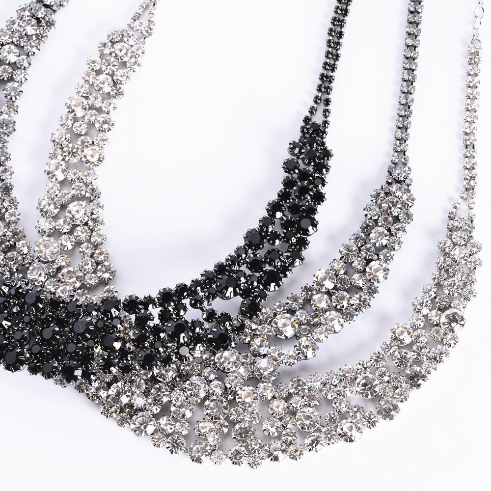 Luxury Rhinestone Necklaces Clothing Accessories - FASHIONKULTUR