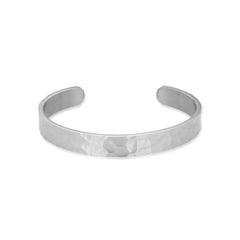 Men's Bangle Bracelet Hammered Amazon Hot Selling Stainless Steel Ornament