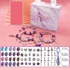 Children's Diy Handmade Beaded Bracelet Creative Jewelry Set Gift Box