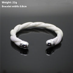 Interwoven Network Management Bracelet Silver-plated Fashion