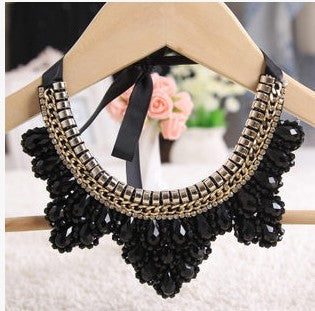 Round Neck Clothes Pendant All Match Fashion Fake Collar Necklace - FASHIONKULTUR