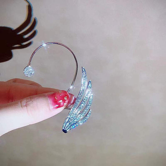 Drill Wing Ear Clip Without Hole Female Simple - FASHIONKULTUR
