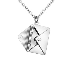 Fashion Jewelry Envelop Necklace Women Lover Letter Pendant Best Gifts For Girlfriend - FASHIONKULTUR