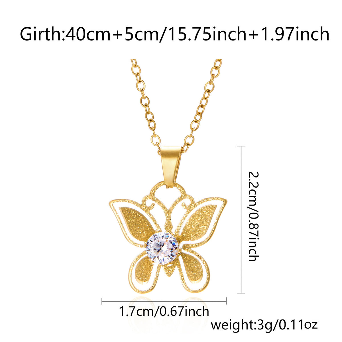 Women's Stainless Steel Necklace Fashion Hollowed-out