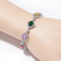 Women's Colorful Zircon Bracelet - FASHIONKULTUR