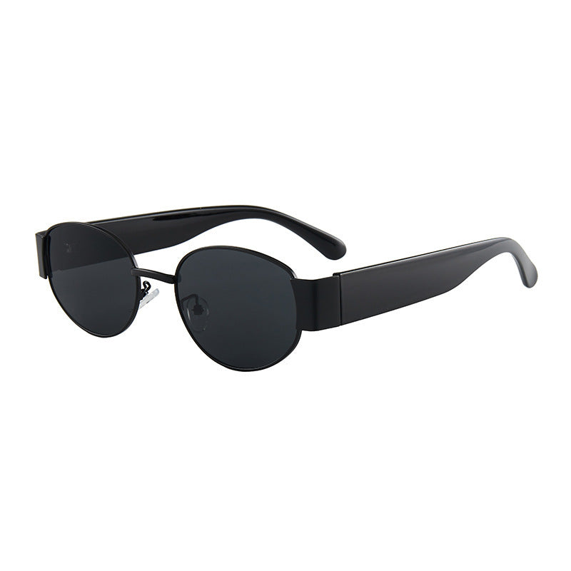 Trendy Small Frame Round Sunglasses Women Men Luxury - FASHIONKULTUR