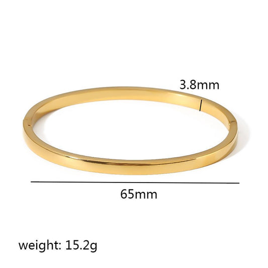 Ins Style Diamond-shaped Sparkling Titanium Steel Bracelet Does Not Fade - FASHIONKULTUR