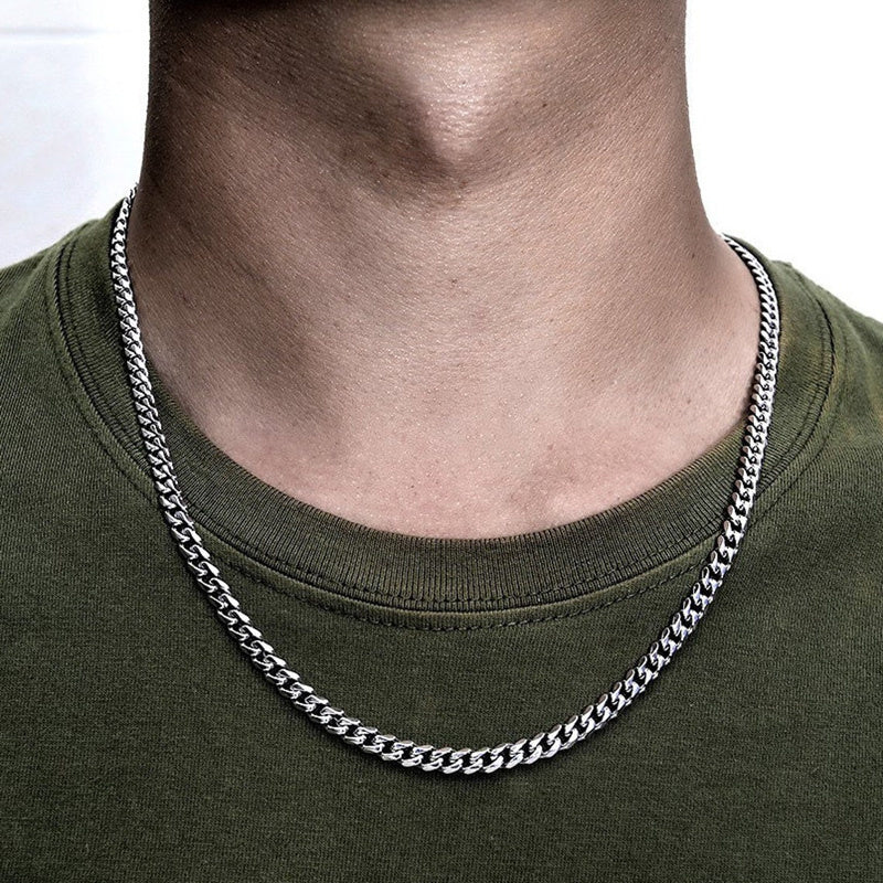 Temperament Fashion Cube Rope Chain Men Necklace - FASHIONKULTUR