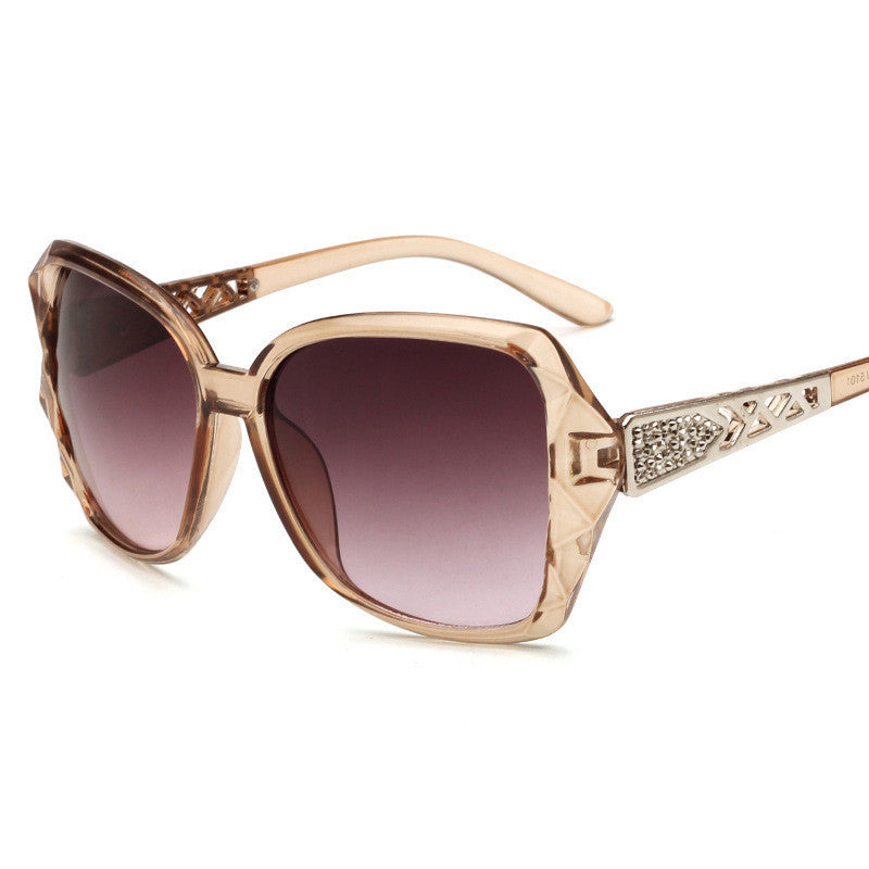 Women's Big Frame Sunglasses Women Retro Sunglasses - FASHIONKULTUR