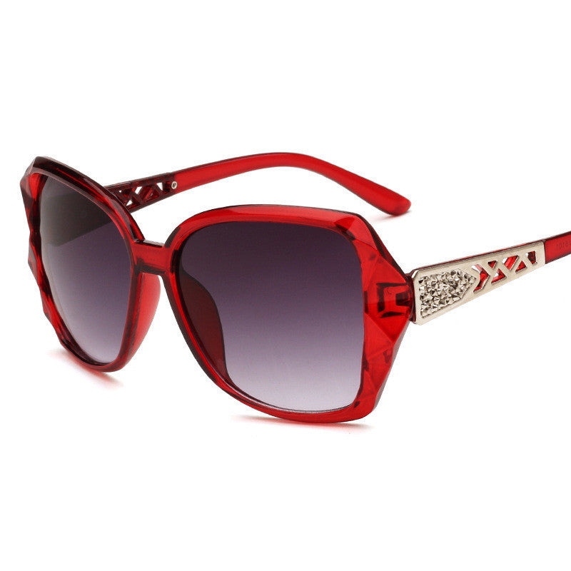 Women's Big Frame Sunglasses Women Retro Sunglasses - FASHIONKULTUR