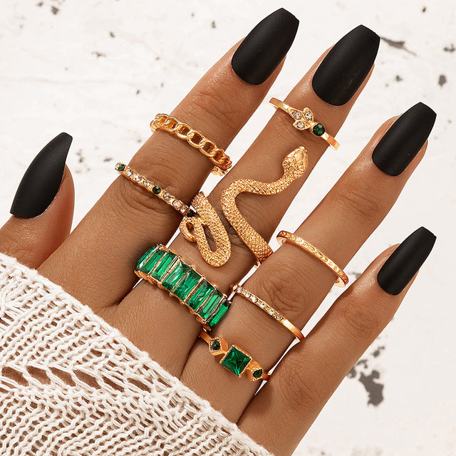 Vintage Ring Set - FASHIONKULTUR