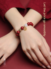 Raw Ore Cinnabar Bracelet Natural For Women - FASHIONKULTUR