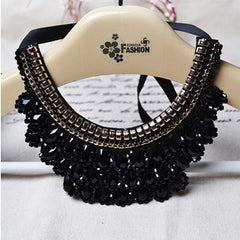 Round Neck Clothes Pendant All Match Fashion Fake Collar Necklace - FASHIONKULTUR