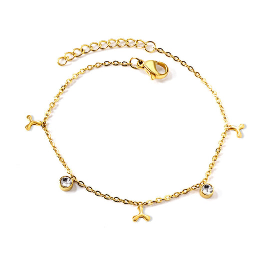 European And American Fashion Bracelet Simple Exquisite Refined Grace Cold Style - FASHIONKULTUR