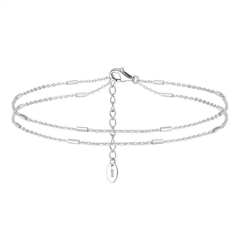 Jewelry S925 Sterling Silver Feet Chain - FASHIONKULTUR