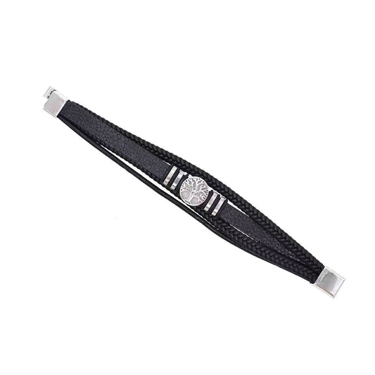 Fashion Personality Trendy Men Leather Bracelet - FASHIONKULTUR