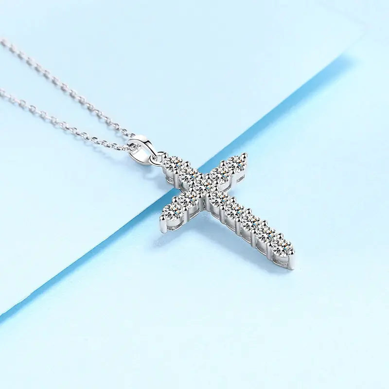 Moissanite Diamond Necklace - FASHIONKULTUR