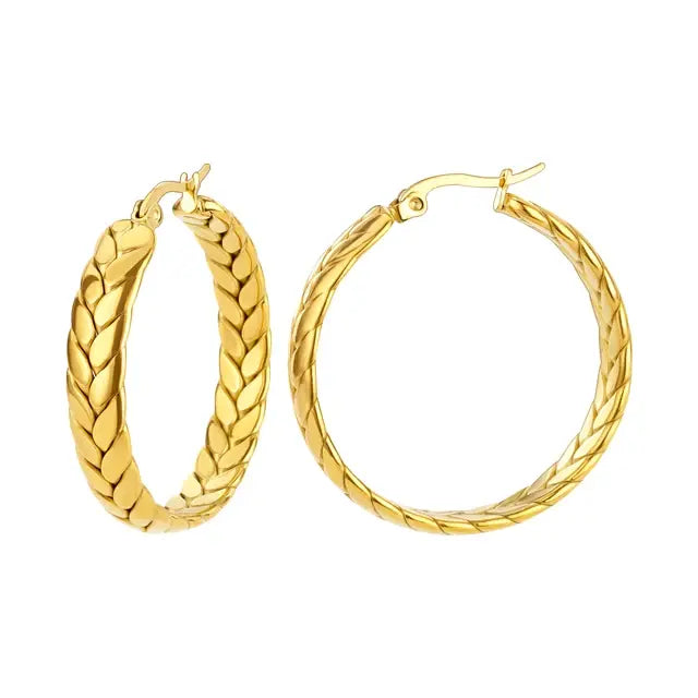 Classic Twist Earrings - FASHIONKULTUR