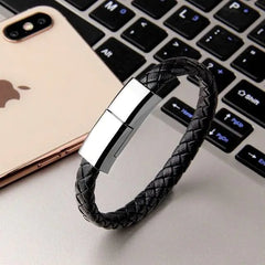 Data Charging Bracelet Cord for iPhones - FASHIONKULTUR