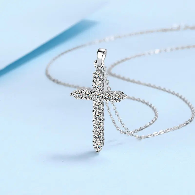 Moissanite Diamond Necklace - FASHIONKULTUR