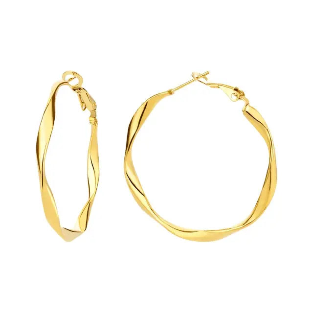 Classic Twist Earrings - FASHIONKULTUR