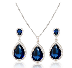 Zircon Jewelry Set - FASHIONKULTUR