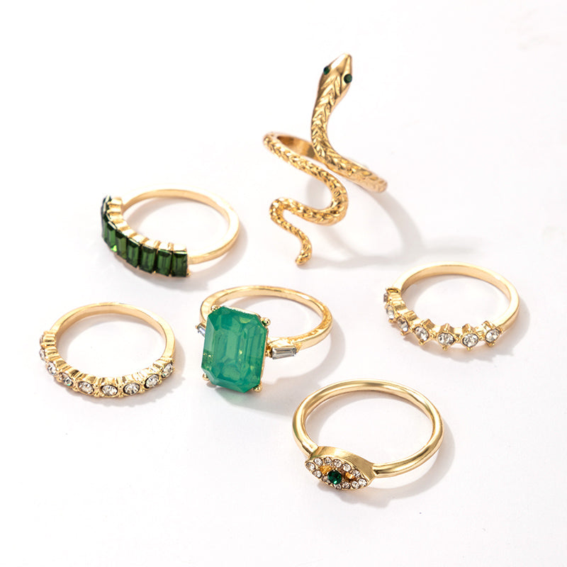 Vintage Ring Set - FASHIONKULTUR