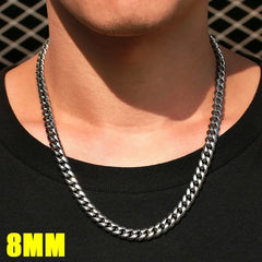 Daily Wearing Cuban Link Chain Choker - FASHIONKULTUR